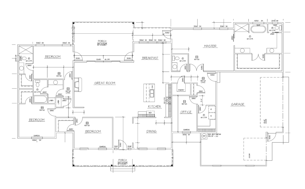 Residential blueprint general contractor